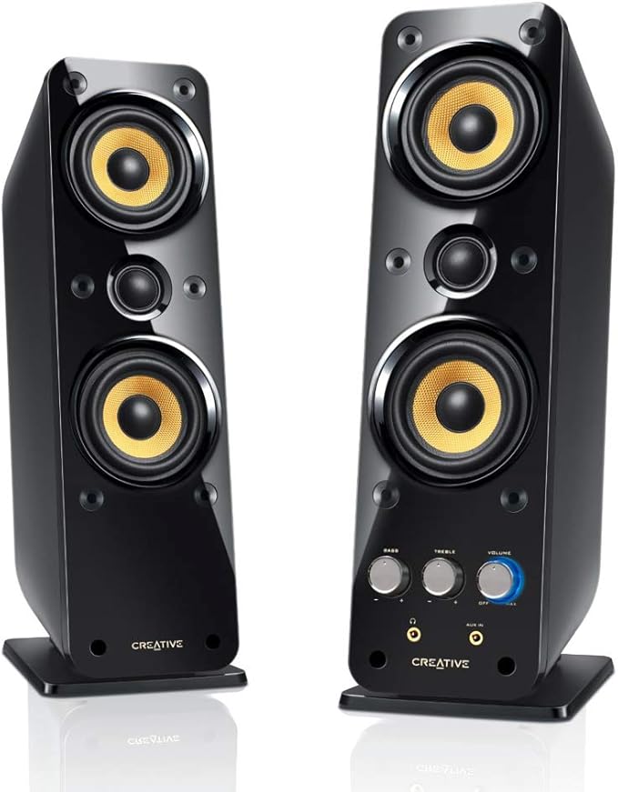 Creative GigaWorks T40 Series II 2.0 Multimedia Speaker System with BasXPort Technology Black