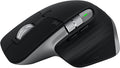 Logitech MX Master 3S for Mac Wireless Bluetooth Mouse Ultra-Fast Scrolling Ergo 8K DPI Quiet Clicks Track on Glass USB-C Apple iPad - Space Grey (Renewed)