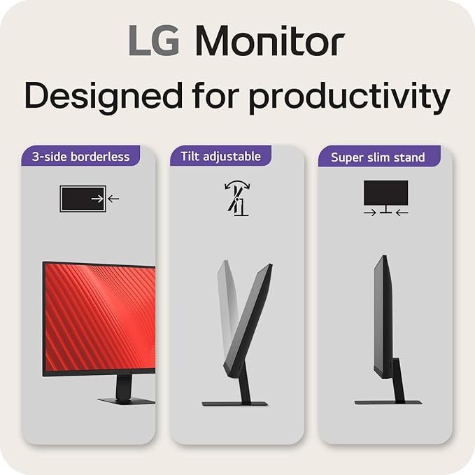 LG 27U631A-B 27-inch QHD (2560 x 1440) IPS Computer Monitor 100Hz 5ms HDR10 Reader Mode Flicker Safe HDMI USB Type-C 15W PD Black