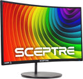 Sceptre Curved 27 FHD 1080p Gaming Monitor R1500 98% sRGB HDMI VGA 75Hz Build-in Speakers Blue Light Shift Machine Black (C278W-1920RN series)