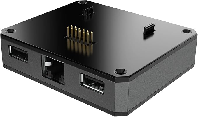 Argon POD LAN with USB Hub Module ONLY for Raspberry Pi Zero 2 W – Ethernet Adapter + Multi-USB Expansion Add-On for Argon POD Case System | Wired Network &amp USB Connectivity Module
