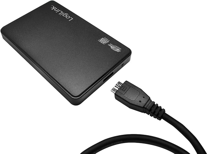LogiLink UA0256 Hard Drive Enclosure SATA USB 3.0 6.35 cm (2.5 Inch) Black