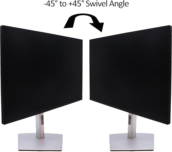 Dell 27 inch Monitor P2725H Full HD 1080p Computer Monitor Anti Glare 16:9 IPS Computer Screen LCD 60Hz Monitor with Slim Design for Home and Office Mouse Pad Included