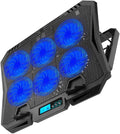 Laptop Stand Cooling Fan Laptop Cooler Holder for Ergonomic Use Office Sturdy Design to Reduce Neck Strain and Comfort