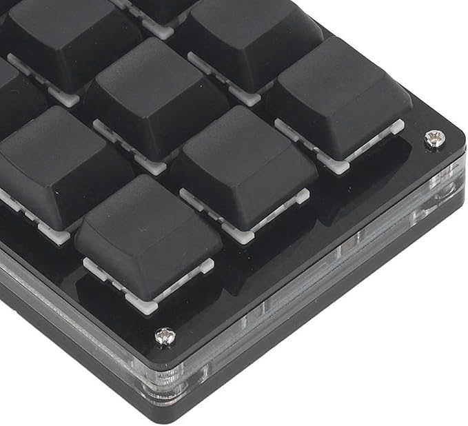 Fabater Macro Gaming Keyboard Programming Key Function Setting Macro Mechanical Gaming Keyboard with Foot Pads for for OS X