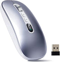 AI Wireless Mouse for Laptop PC- Enabled Bluetooth Mouse with Voice Recording &amp AI SummarizeErgonomic Presenter Laser Pointer RemoteUSB Rechargeable High-Performance Office Device