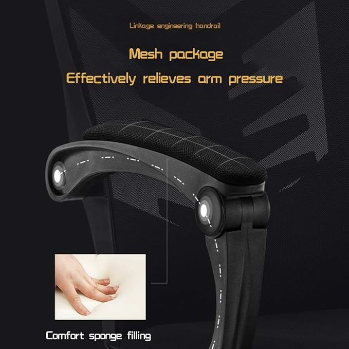 High-Back Gaming Chair with Footrest Ergonomic Comfortable Office Chair Reclining Video Game Computer Desk Chair Bearing Capacity: 330lbs