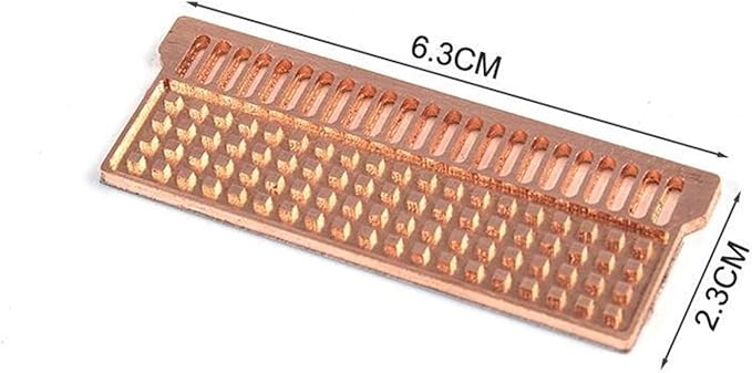 1pc Laptop Radiator Cooling Memory Bar Heatsink RAM 0.5mm/1.5mm/2mm/3mm Pure Copper(0.5mm)