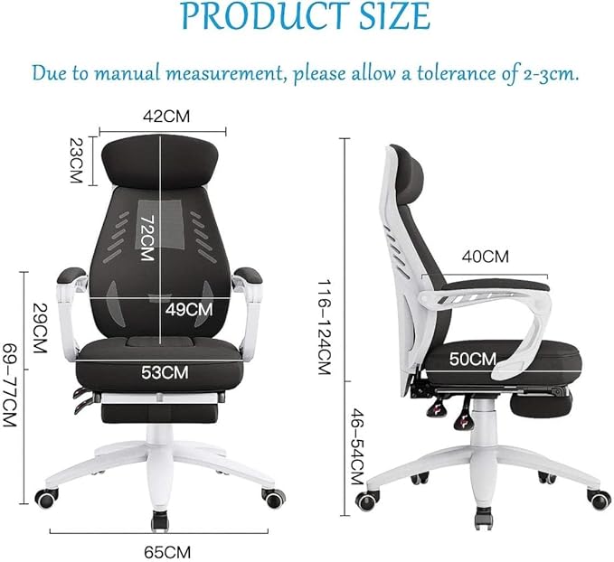 Office Chair Gaming Chair Office Swivel Chair Game Table and Chair Ergonomic Office Chair Work Chair Upholstered Seat Chair Needed