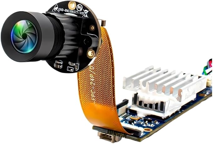 4K 12MP 30FPS IP Camera Board Module IMX557 Webcam 3mm M12 Mount Lens for Mini Industrial Camera
