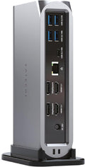 Satechi 16 in 1 Thunderbolt 4 USB C Docking Station 100W Charging up to 4 Screens 4K/60Hz USB C Data 6 USB-A Ports Micro/SD Card Readers 2.5Gbps Ethernet for MacBook Air/Pro M5/M4 Mac/Windows