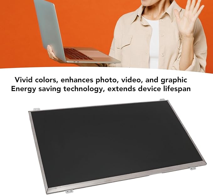 14 Inch LCD Screen Replacement for LTN140AT21 Laptop Display Panel HD 1366x768 Glossy Energy Saving LCD Screen with 40pin Non Touch Connector Compatible with LTN140AT21 Model