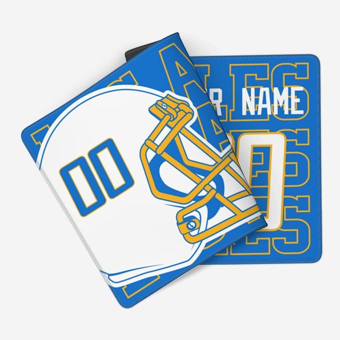 ANTKING Los Angeles Mouse Pad for Men Women Youth Gifts Custom Name and Number Desk Pad