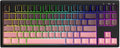M87V2 Wireless Keyboard Low Profile Quiet Typing Membrane Gaming Keyboard with 80% TKL Layout Side Printed Keys RGB Backlit USB C Rechargeable87 Keys PBT Keycap for Windows PCMacLinux-Blackberry