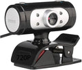 Computer Camera HD 1080P Webcam Mini Computer PC WebCamera with Microphone Rotatable Cameras for Live Broadcast Video Calling (Color : 720p)