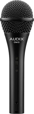 AUDIX OM3S Vocal and Instrument Dynamic Microphone - Black