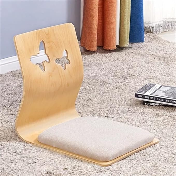 Office Chair Gaming Chair Computer Chair Asian Traditional Tatami Floor Chair Legless Chair Seating Living Room Furniture