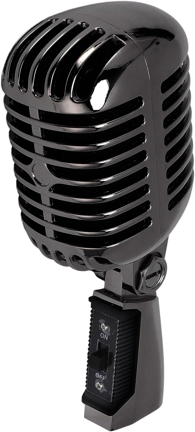 Dynamic Microphone Noise Reduction Microphone Angle for Studio Recording Adjustable (Gunmetal Grey)