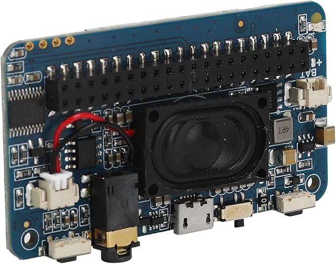 Estink Gamepi 1.54In DIY Assembly LCD Monitor with Speaker Kit Use Anytime Anywhere Compatible with for Rasberry Pi Zero/Zero W/Zero WH