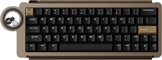 Ice Ring 63 RT HE Magnetic Wired Gaming Keyboard 0.1ms Low Latency 0.01 Precision Gaming Accessories Customized Driver and Lighting Effects Deepspace Titan Color