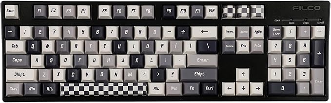 144 Chess Board Keycaps Dye-Sub Thick PBT Cherry Profile Key caps for TKL 61 64 68 75 87 96 104 108 GMMK MX Mechanical Keyboard