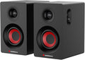 Audiosource Bluetooth 2-Way Bookshelf Speakers 30W RMS Powered Desktop Speakers/Woofer Rear Bass Port AUX &amp USB MP3 Playback Multipoint Pairing Wood Cabinet – Hi-Fi PC Gaming &amp Music Syst