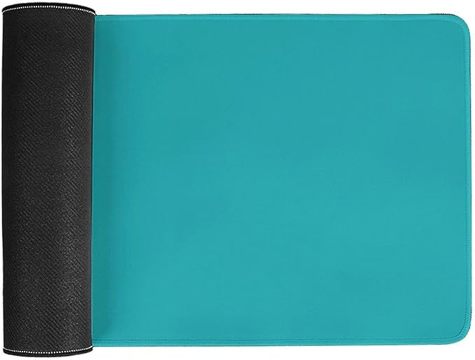 Desk Pad Large Mouse Pads Solid Ocean Blue Teal Desk Mat for Computer Laptop &amp Gaming Desk Mousepad Writing Mat for GamerOffice &amp Home 12 x 24inch