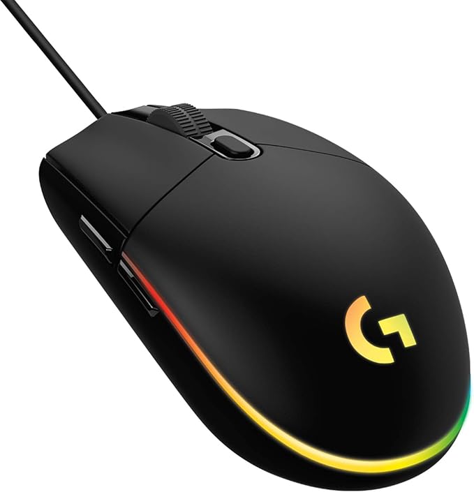 Logitech G213 Prodigy Gaming Keyboard and Logitech G203 Wired Gaming Mouse Bundle