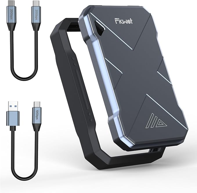 1TB Portable SSD Up to 2050MB/s USB 3.2 Gen2 USB-C IP68 Water &amp Dust Resistant Shockproof External Solid State Drive for Smart TV Cameras iPhone 16/15 Windows Mac and Other Devices (FP90)