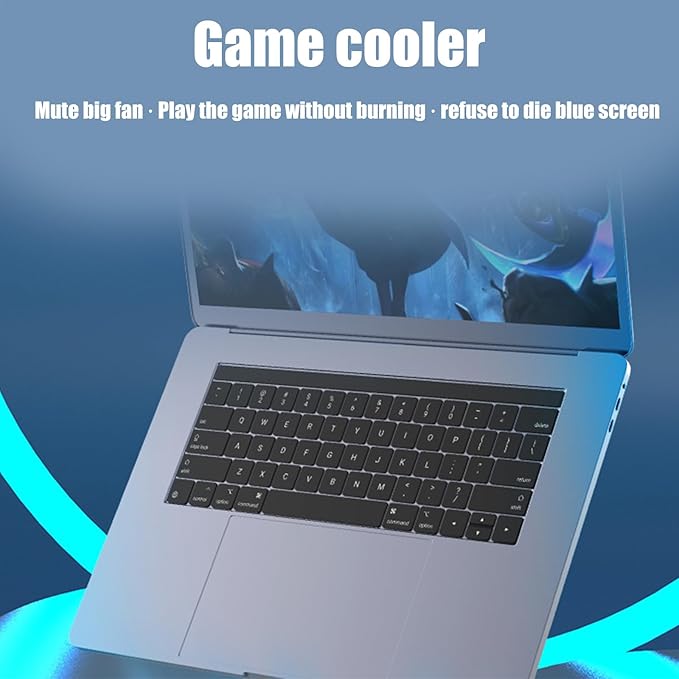 Laptop Cooling Pad Gaming Laptop Coolers Laptop Cooling Stand Adjustable 2 Port USB for 11inch-18inch Laptops Notebook