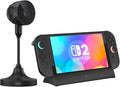 Switch 2 Camera TV Dock Station for Switch 24K@120Hz TV Dock Station 360° Adjustable Webcam with Privacy Cover Multi-Port Docking Station Replacement for Official Switch 2 Dock