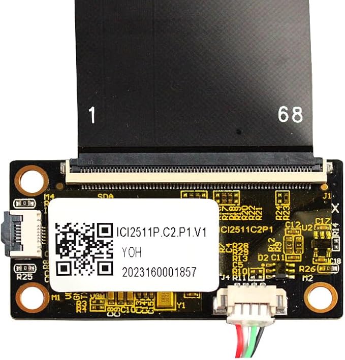 VSDISPLAY 10.3 Inch 1920x720 Stretched Bar Display IPS LCD Screen 800 Nits with Capacitive Touch Sensor Panel with LCD Driver Board