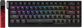 Hyekit x FGG MADLIONS MAD 68 HE RGB 60% Wired Magnetic Switch Gaming Keyboard with Adjustable Actuation 8000 Hz Polling Rate Rapid Trigger Mode Hall Effect Switches for PC/Mac Black