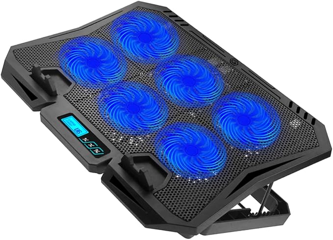 Homoyoyo Laptop Cooling Pad Height USB Powered Laptop Stand Quiet Cooling for Use