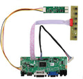 VSDISPLAY DVI VGA Audio LCD Controller Board Work for 14.9inch 1280x390 LTA149B780F 30 PIN LVDS Interface 2CCFL Backlight LCD Screen