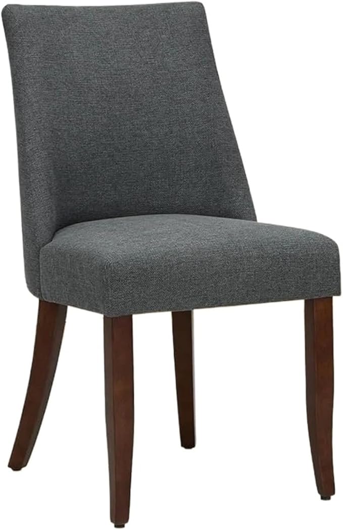 Adjustable Office Computer Chair with Armrest 1pcs Comfortable Upholstered Wood Dining Room Seats Chairs with Back Fabric Furniture