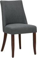 Adjustable Office Computer Chair with Armrest 1pcs Comfortable Upholstered Wood Dining Room Seats Chairs with Back Fabric Furniture