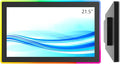 GreenTouch 21.5 Inch LED-Framed Touch Screen Monitor with HDMI VGA DP InterfaceFront IP65/IK08 for CasinoGame HallKTV