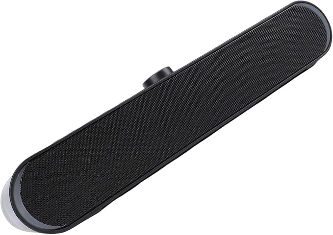 Computer Speaker Compact USB Speaker with Immersive 3D Sound and Ambient Lights for Laptop and Smart Devices