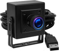 ELP Sony IMX323 Sensor Wide Angle Low Light Mini USB Camera Module with Metal Case HD 1080P 170degree Fisheye Webcam for Computer H.264 UVC USB2.0 Home Surveillance PC Camera for Laptop