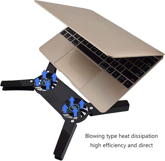 1 Pcs Notebook Radiator Foldable Dual Fan Cooling Pad &amp 1 Pcs Sil3114 Adapter Controller Chip Card