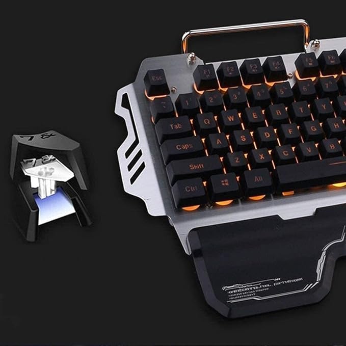 zhanghong Gaming Keyboard and Mouse Set Backlit Gaming Keyboard Breathing Backlit Mouse Gaming Keyboard Mouse Combo