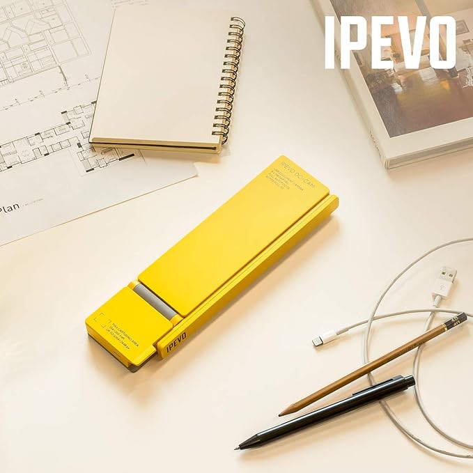 IPEVO DO-CAM Creator's Edition Portable &amp Compact Ultra HD 8MP USB Camera for Professional Visual Presentations and Communication — Webcam for Conference Calls Distance Learning Remote Work.