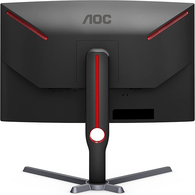 AOC Gaming CQ27G3S Frameless Curved Gaming Monitor QHD 2K 2560x1440 1000R VA 165Hz 1ms FreeSync PremiumBlack (Renewed)