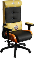 Bauhutte(バウヒュッテ) Bauhutte G-300KM-ZEN Demon Slayer Gaming Chair Floor Chair Zenitsu Agatsuma Model イエロー