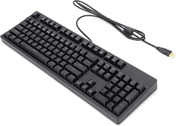 Mechanical Gaming Keyboard Wired Gaming Mechanical Keyboard Full 104 Keys Ergonomic Keyboard RGB Desktop Computer Keyboard for 2000//7/8/10
