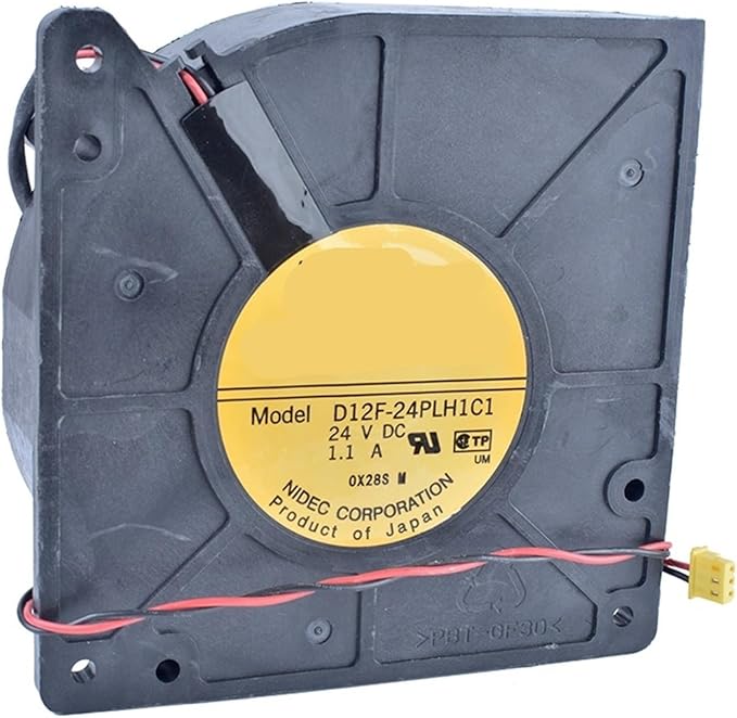 D12F-24PLH1C1 12cm 120mm Blower 120x120x32mm DC24V 1.1A 2pin Centrifugal Turbo Blower Inverter Cooling Fan