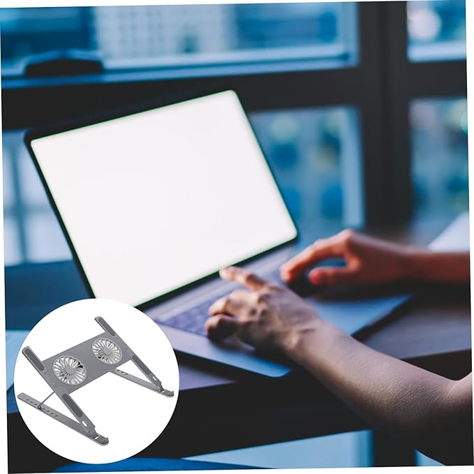 Laptop Cooling Pad Led Fan Quiet Gaming Laptop Cooler Stand Adjustment