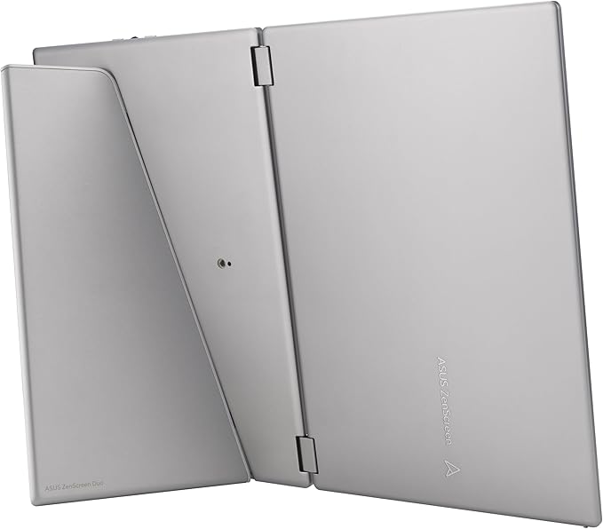 ASUS ZenScreen Duo OLED 360° Foldable Portable Monitor (MQ149CD) - Dual 14-inch 16:10 1920x1200 DisplayHDR400 True Black 100% DCI-P3 Delta&lt2 Dual USB-C Mini-HDMI Kickstand 3 yr Warranty