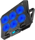 Zerodeko Laptop Cooler Stand with Fan 15.6-inch PC Cooling Pad Quiet USB-Powered Laptop Cooling Fan Holder for Gaming and Office Use